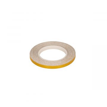 Wielstriping reflecterend geel 5mm 9m