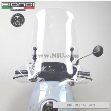 Windscherm hoog Niu MQI GT Biondi