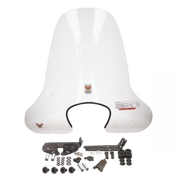 Windscherm hoog transparant AGM LX/GT//Bellagio/Firenzo/Vinice/Classic/Veterano/CEO Isotta