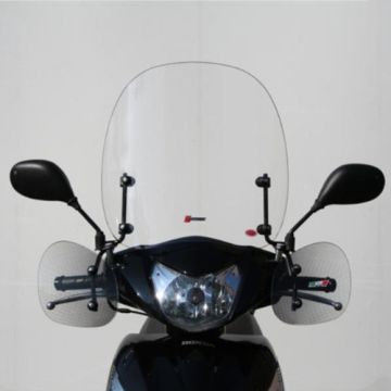 Windscherm hoog transparant Honda Vision 50-110 2001-2014 Faco