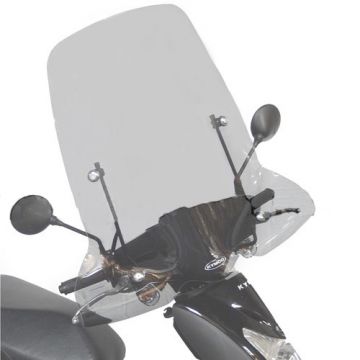 Windscherm hoog smoke Kymco Agility 10 -12 inch origineel