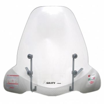 Windscherm hoog transparant Kymco Agility 10-12 inch 50-125 2005-2018