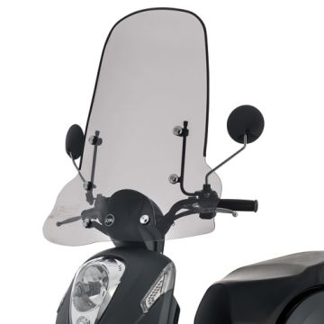 Windscherm hoog smoke SYM New Mio 50i-115i 2018->  origineel SY530-FSA-SML