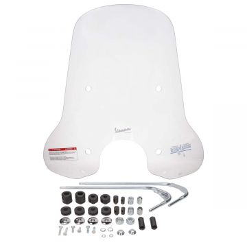 Windscherm hoog (73 cm) Vespa Primavera 50-125-150cc/Electtrica 1B001042 origineel