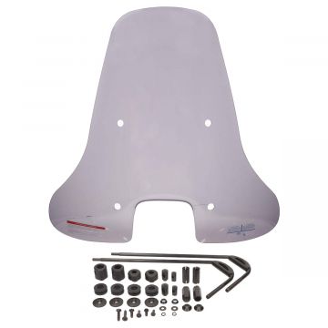 Windscherm hoog Vespa S smoke -WI270