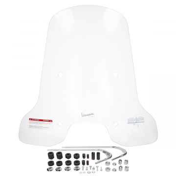 Windscherm hoog transparant Vespa Sprint 50-125-150 2014-> origineel 1B001114