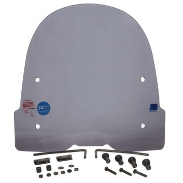 Windscherm hoog smoke Super Soco CUX