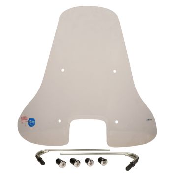 Windscherm hoog (75cm)Vespa S 50-125-150cc Regia made in EU Windscherm hoog (75cm)Vespa S 50-125-150cc Regia made in EU