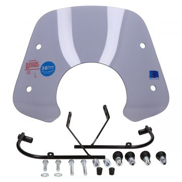 Windscherm laag smoke SYM Fiddle 1-2 50-125cc Regia made in EU