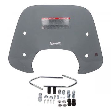 Windscherm laag (34cm) smoke Vespa Sprint 50-125-150cc origineel 1B001162