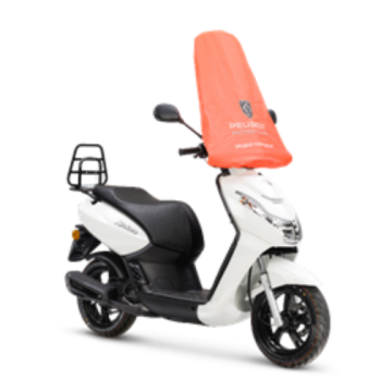 Windschermhoes oranje peugeot origineel