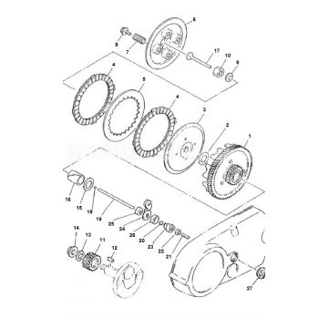 Koppeling Yamaha FS1