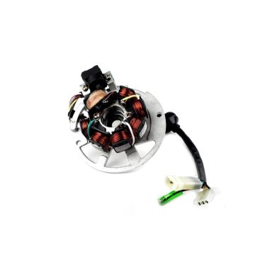 Ontsteking BGM originele grondplaat ontsteking CPI 50 cc (Euro 2,6 kabels) Versie 1 (1x enkele stekker,2x combinatiestekker)