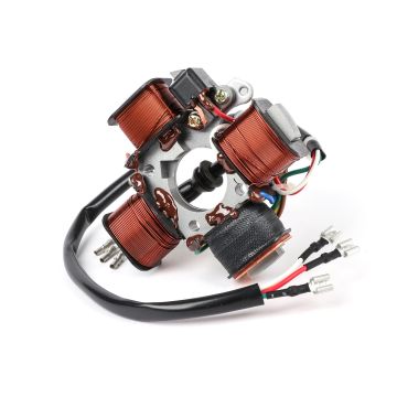 Grondplaat ontsteking OEM Piaggio,Vespa Ciao,SI,Bravo,Boxer,Citta,Grillo model met indicator,3 kabels voor voeding