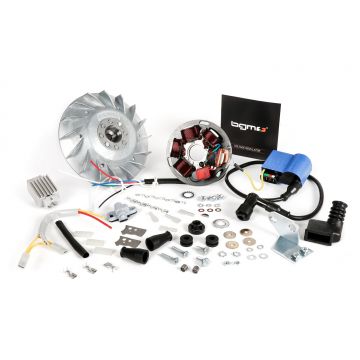 Ontstekingsset BGM PRO 12V Touring elektronisch Vespa Largeframe (1977-1979,grote kegel) Vespa Sprint Veloce150 /GTR125/Super150/TS125 2300 g gebruikt om om te bouwen naar elektronische ontsteking