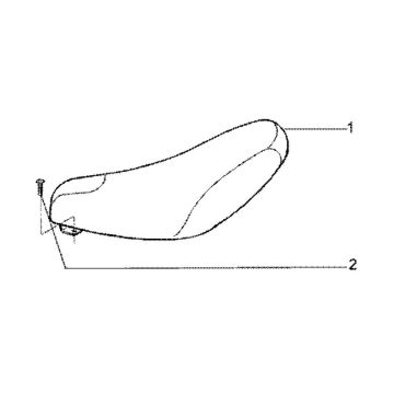 Zadel Gilera Runner FXR 180 2-takt