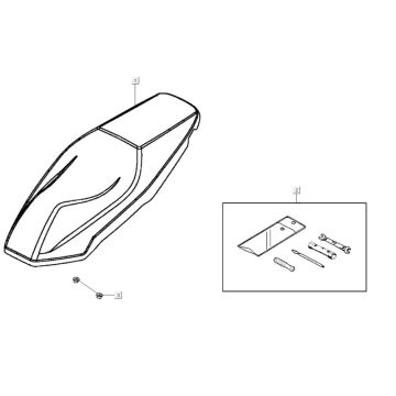 Zadel Kymco Agility City 16 200i