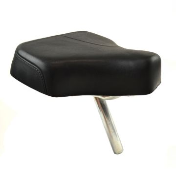 Zadel Peugeot 103 zwart (vaste pen model)