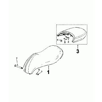 Zadel Peugeot Django Pistachio P9