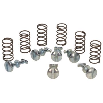 Zijkapbout set Vespa Ciao PX (12 delig) chroom CIF