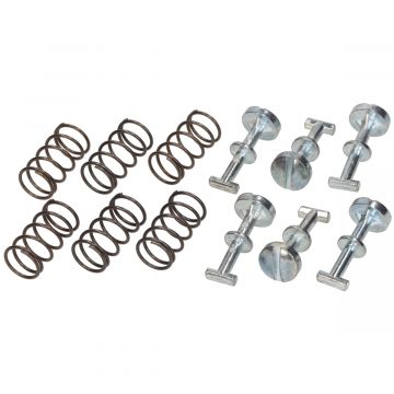 Zijkapbout set Vespa Si / Bravo (12 delig)