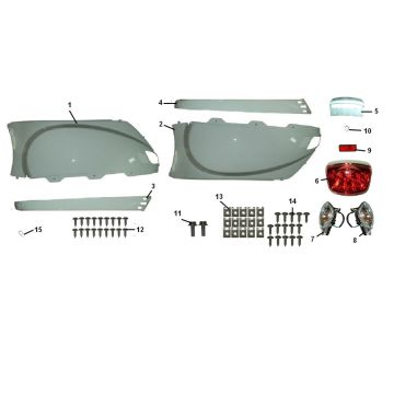 Motorschermen Riva Sport VX50S 4-takt