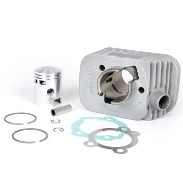 Cilinder Athena 50 cc aluminium diameter38,4mm Piaggio Bravo,Ciao,Boxer,Si,Boss,Grillo,Pack2 (pistonpen = diameter 10mm)