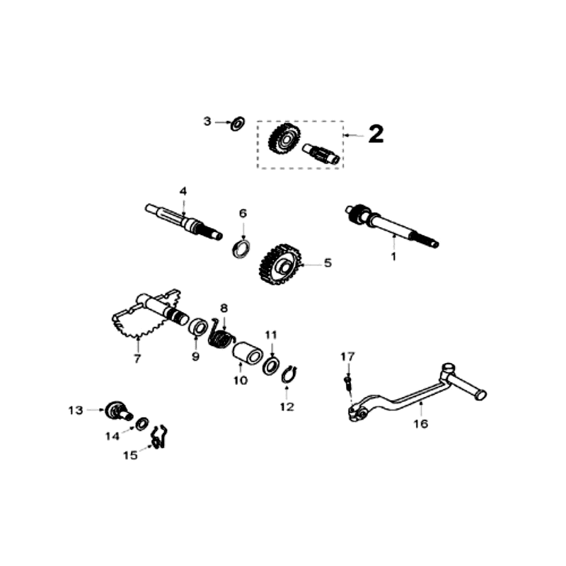 Vertanding - Kickstarter Peugeot V-Clic 50 4-takt AC Wit