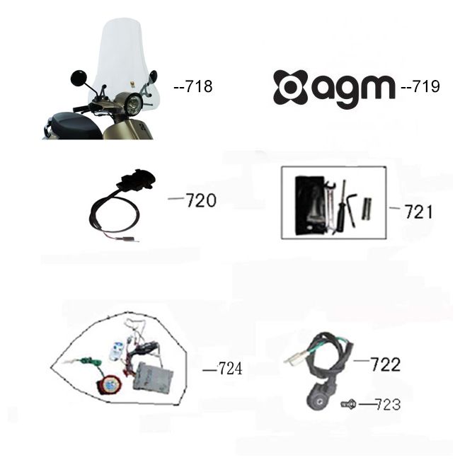 Accessoires AGM Swan