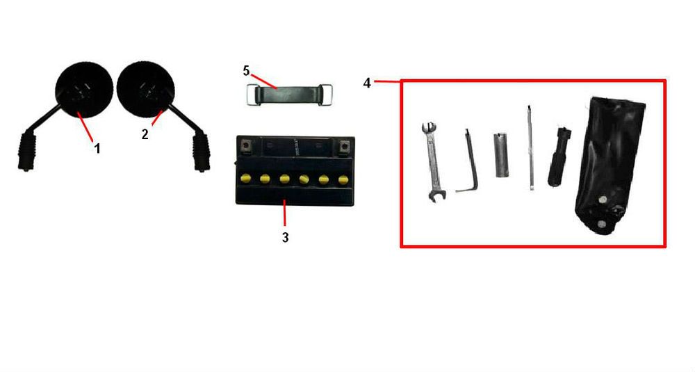 Accu- Spiegels Senzo RivaLux S 4-takt