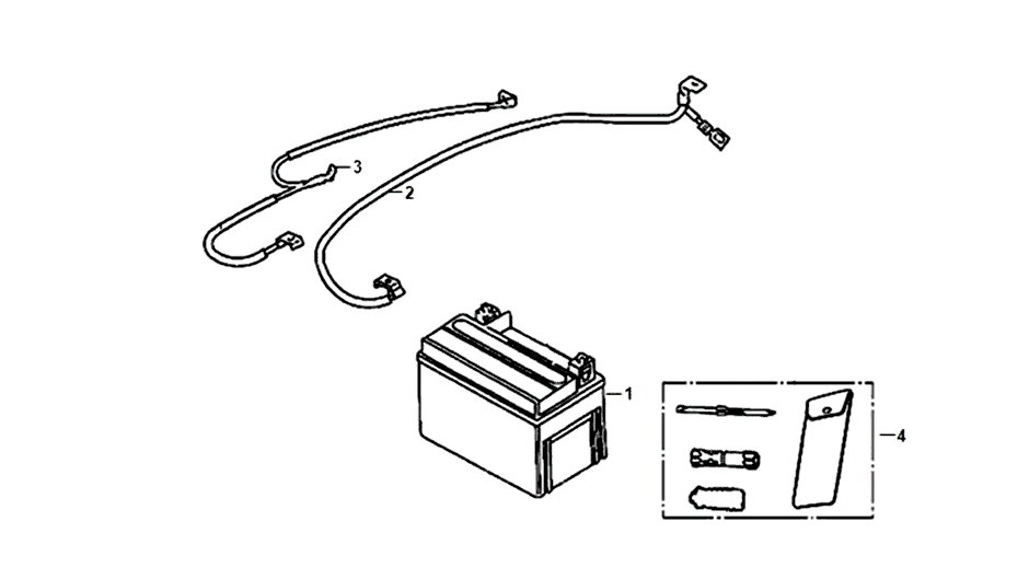 Accu - Gereedschapset Sym Jet 14