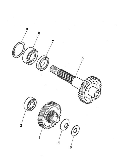 Vertanding - Kickstarter Yamaha Bw's 2-takt