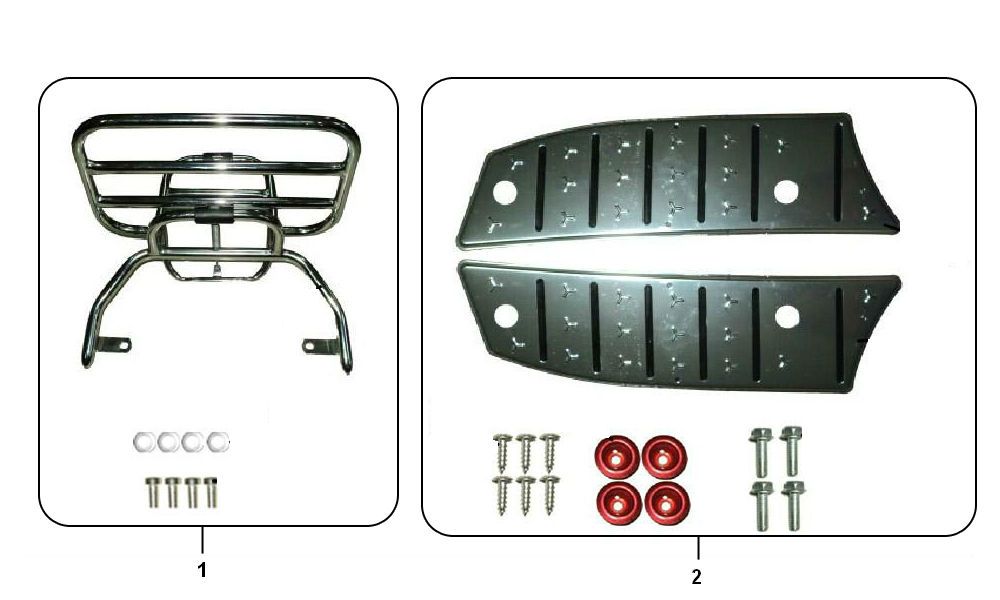 Achterdrager - Treeplank Riva Sport VX50S 4-takt