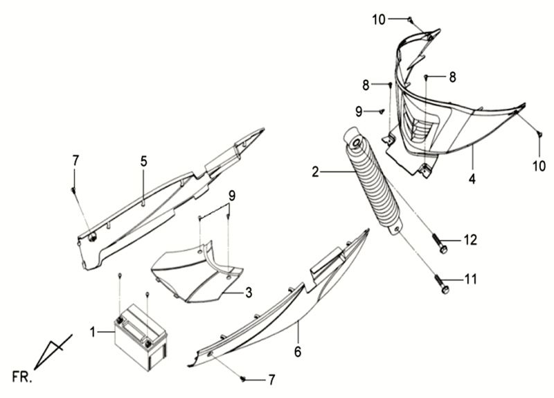 Schokbreker - Zijskirts Sym Mio (alle kleuren)