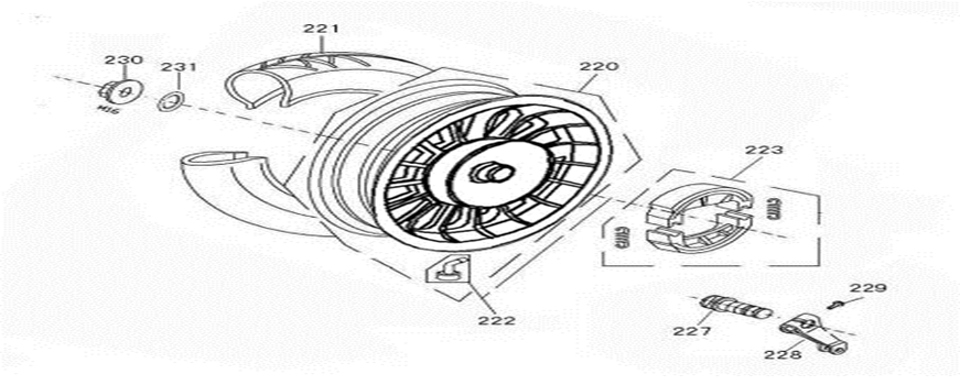 Achterwiel - Remschoenen Neco Lola creme grijs