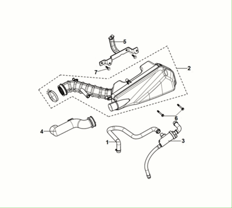 Luchtfilter Sym Fiddle ll Euro 5