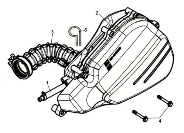 Air Cleaner Sym Symphony ST 125i LC E5