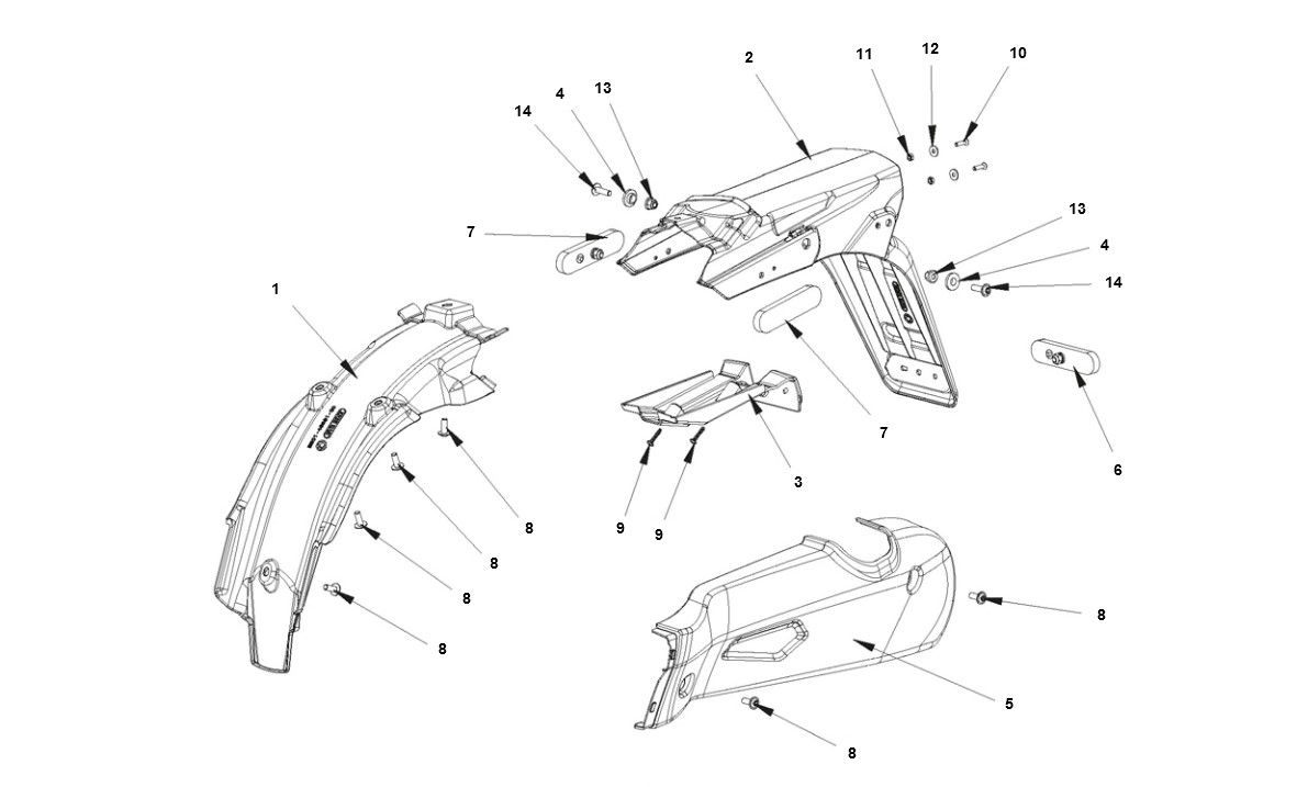 Achterspatbord-Bye-Bike