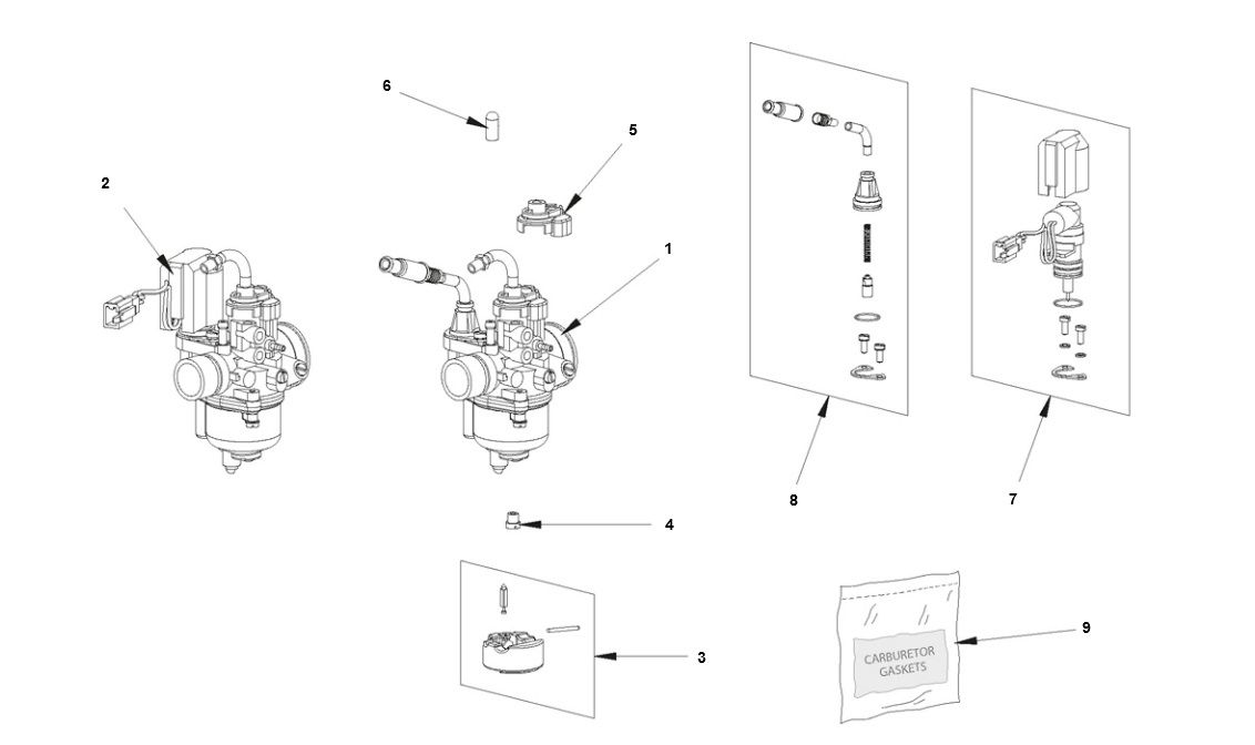 Carburateur-Bye Bike