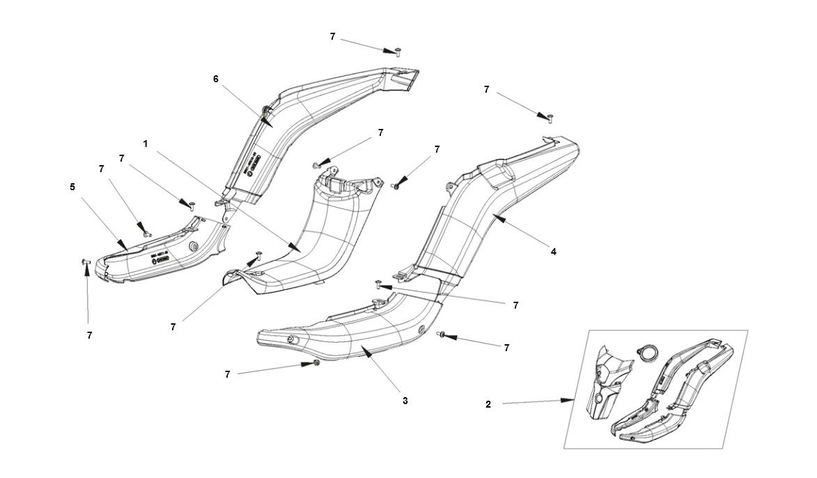 Zijschermen - Beplating Bye-Bike