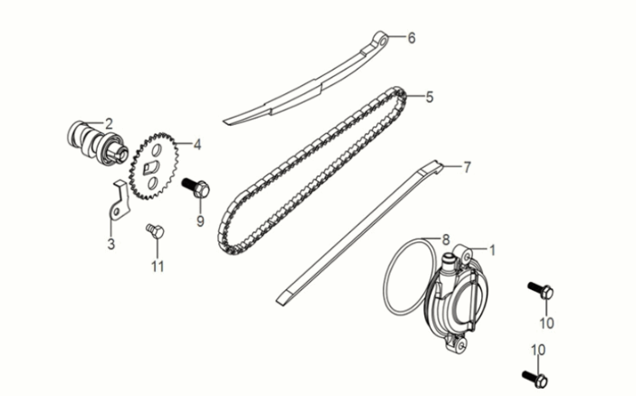 Cam Shaft Sym Symphony ST 50 E5