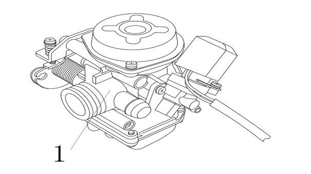 Carburateur China Ape 50 wit