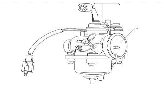 Carburateur China Venom zwart