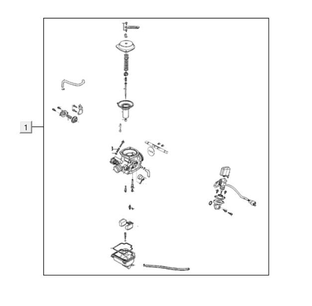 Carburateur Kymco People One 125i