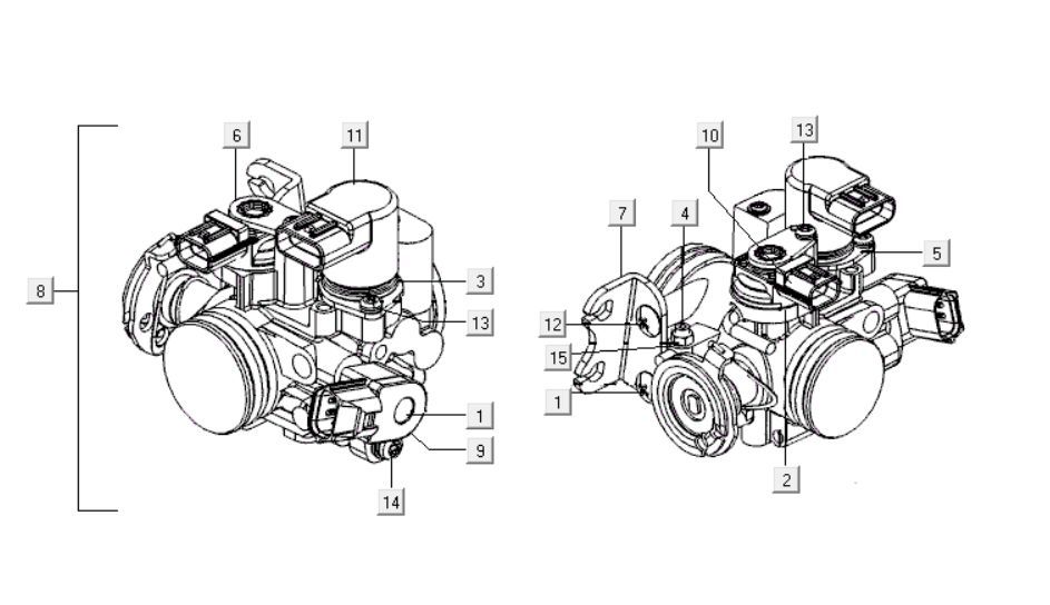 Carburateur Kymco People S 300i