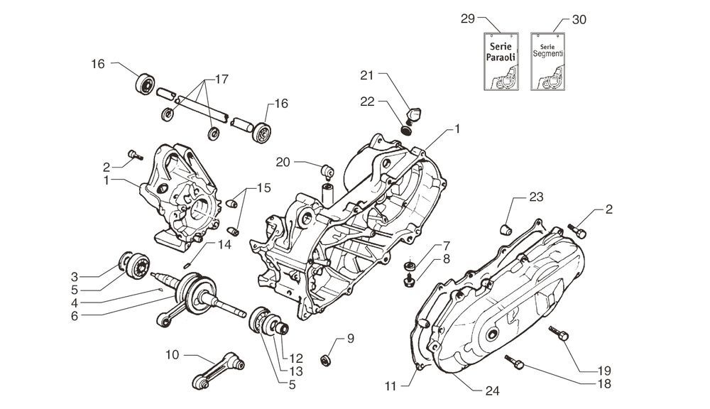 Carter- Krukas Yamaha Jog-R 50 2-takt LC