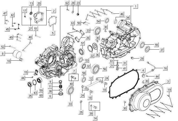 Carter Kymco MXU 500