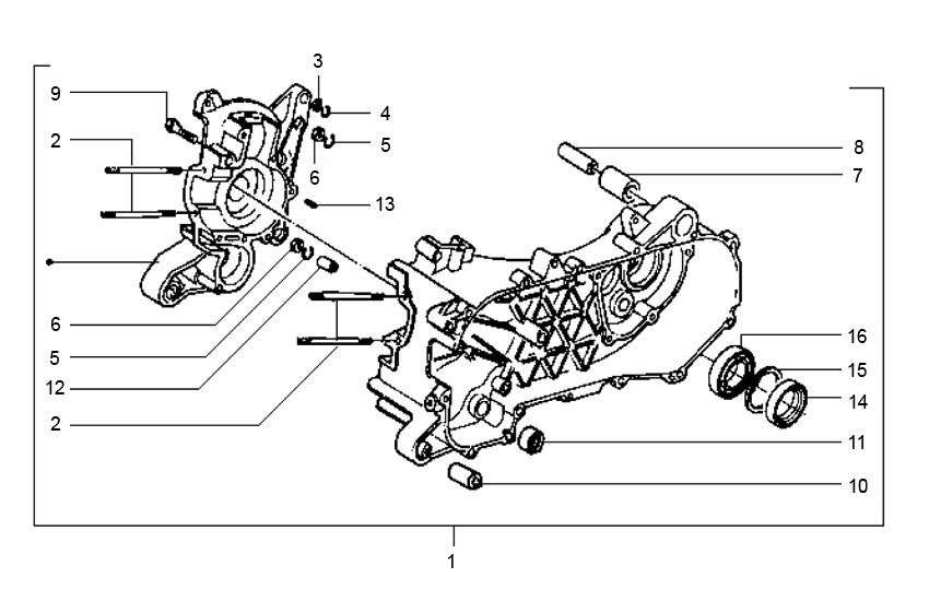 Carter Gilera Runner 50 2-takt LC 1998-2005