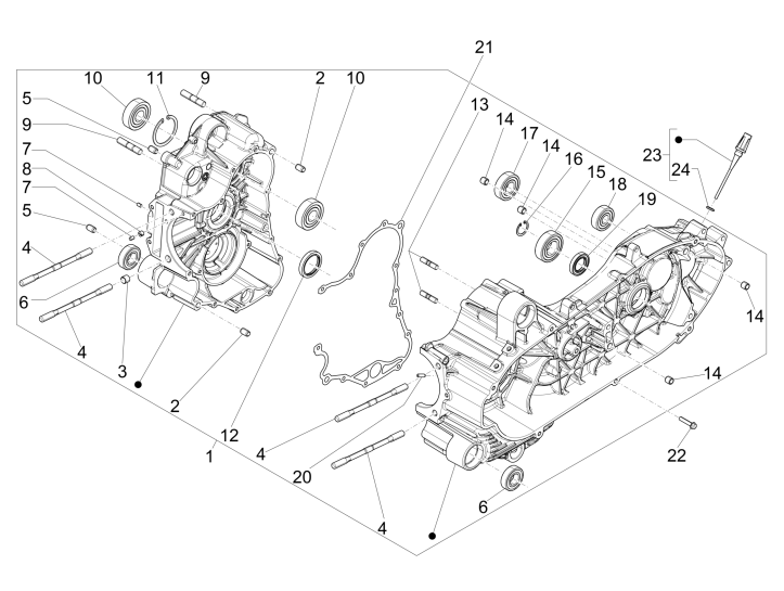 Carter Piaggio MP3 500 LT Business 2014-2016