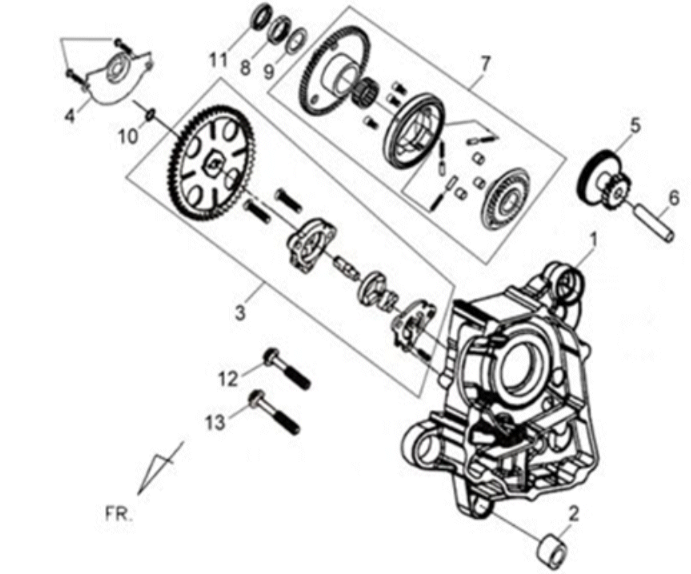 Carter rechts Sym X'PRO 125